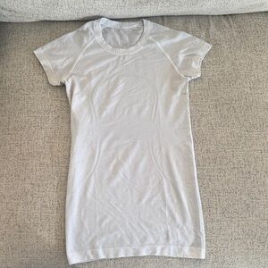 lululemon athletica White Swiftly Tech Short-Sleeve Shirt